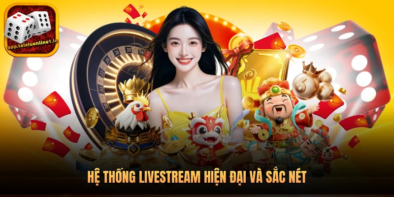 Hệ thống livestream hiện đại và sắc nét