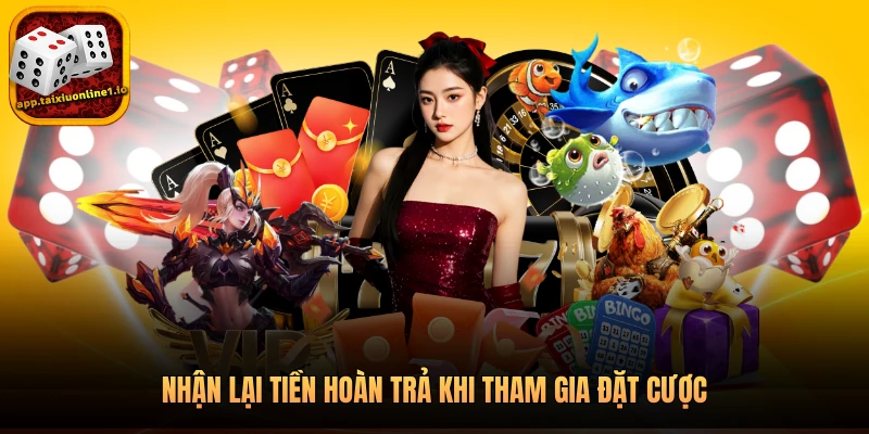 Nhận lại tiền hoàn trả khi tham gia đặt cược