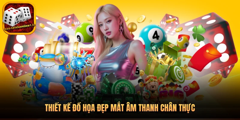 APP TÀI XỈU ONLINE 18 Thiết kế đồ họa đẹp mắt âm thanh chân thực